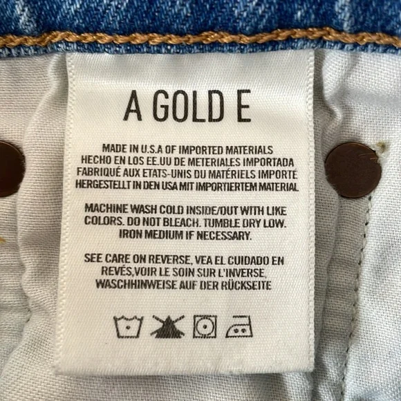 Agolde Toni ripped knee slim straight jeans - Picture 11 of 12